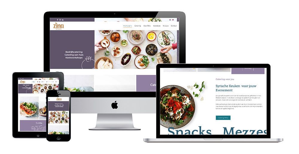 website Zina's Kitchen